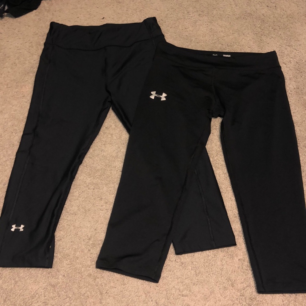 2 for $30 UNDER ARMOUR HIGH RISE WORKOUT LEGGINGS
